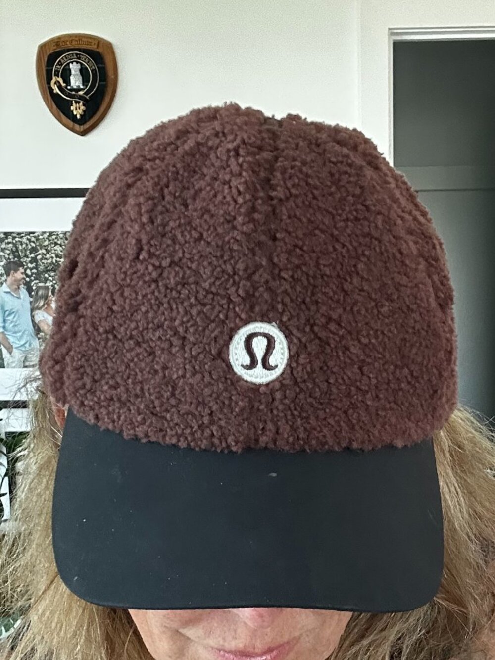 Lululemon Sherpa Baseball Cap | Brown and Black